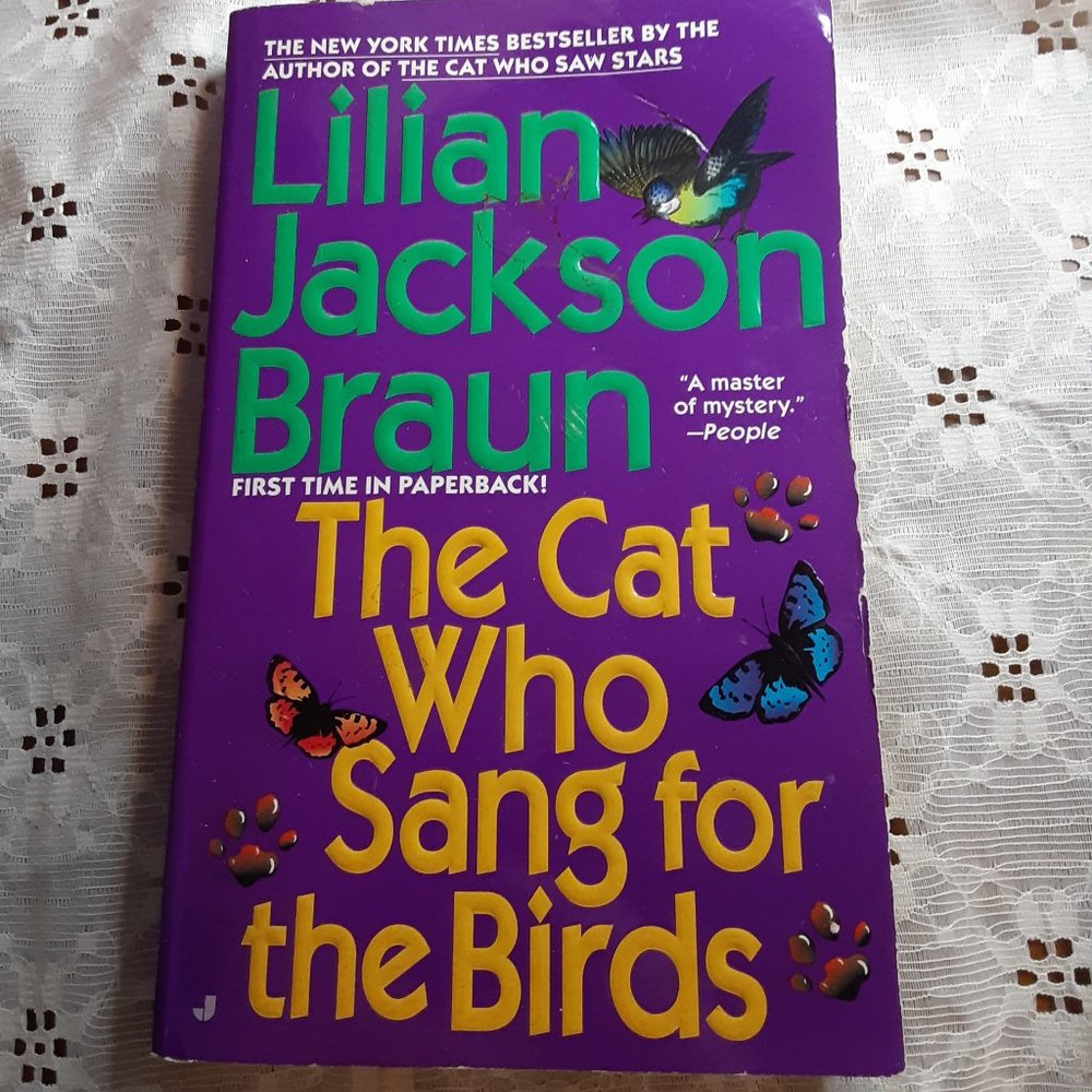 Lillian Jackson Braun The Cat Who Sang For The Birds novel Hard Copy